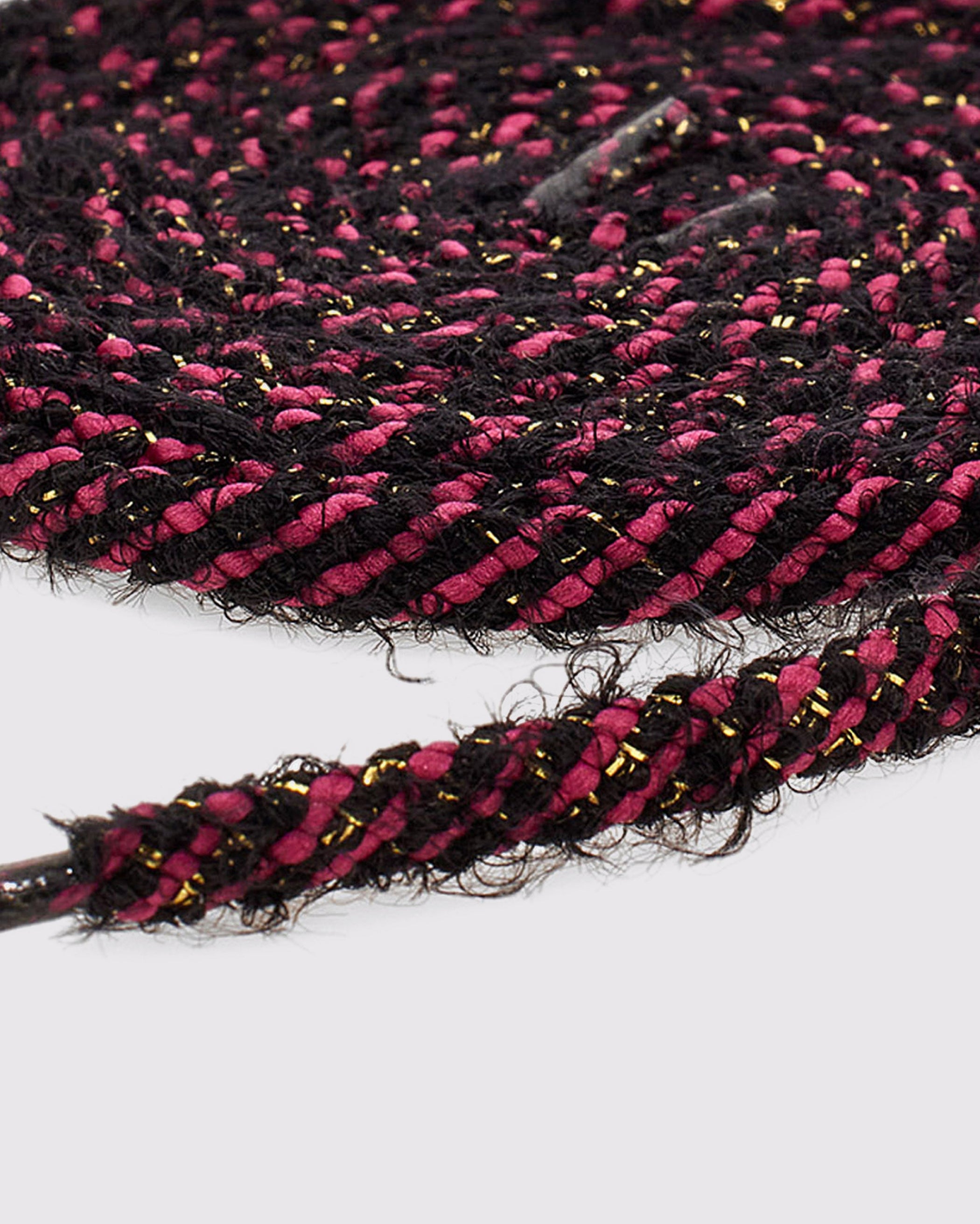 Shoelaces Fuchsia/Black/Gold