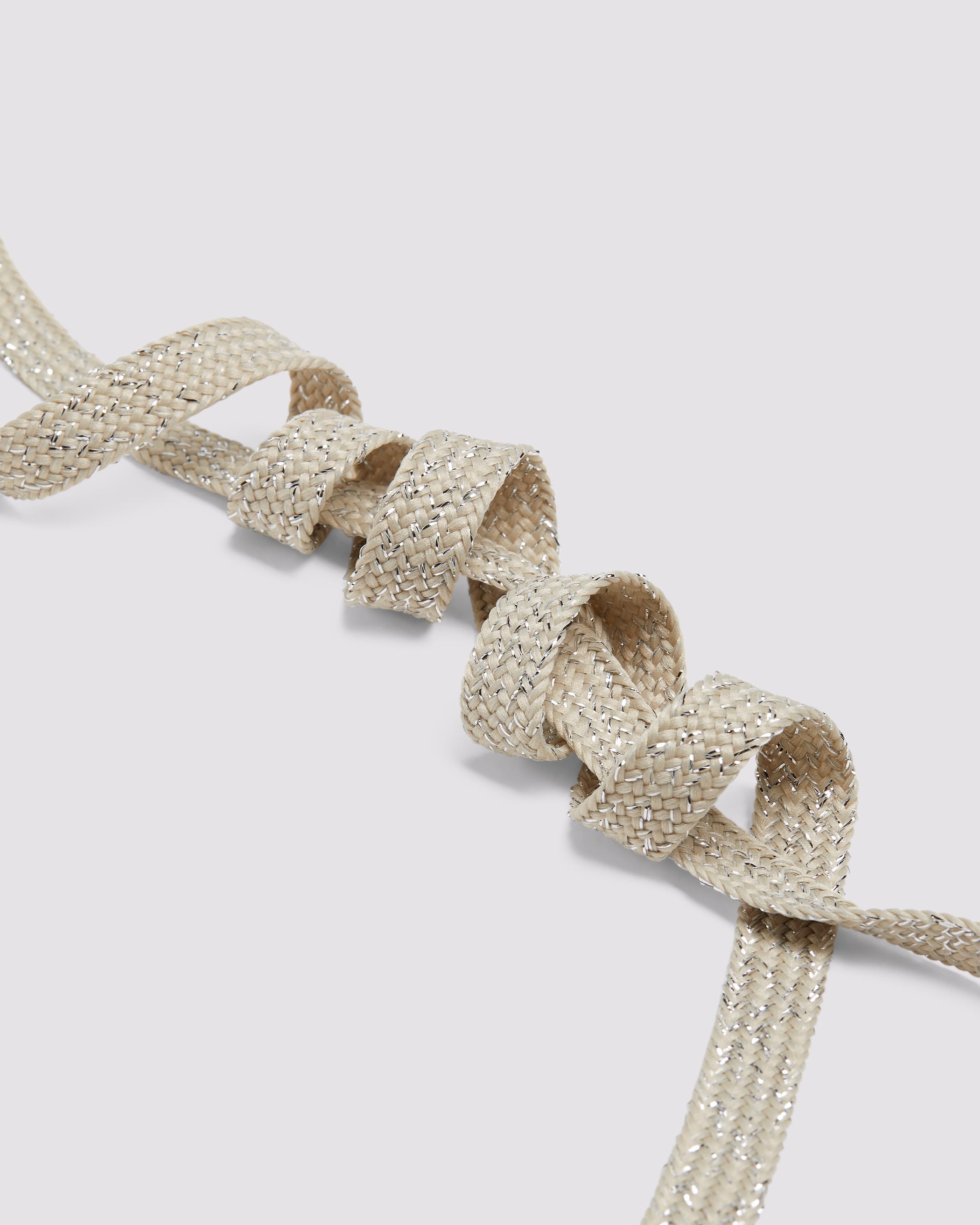 Shoelaces Nut/Silver