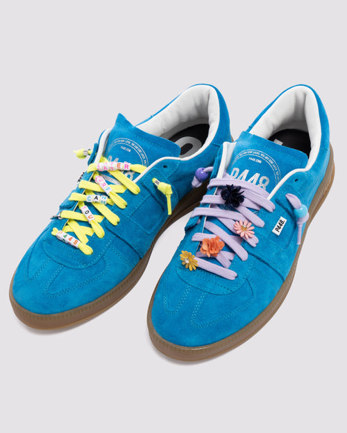 Charm Shoelaces Yellow/Purple