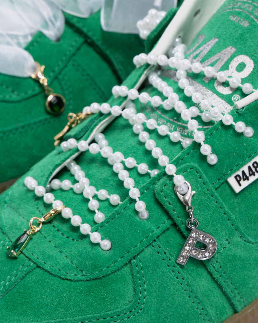 Charm Shoelaces White