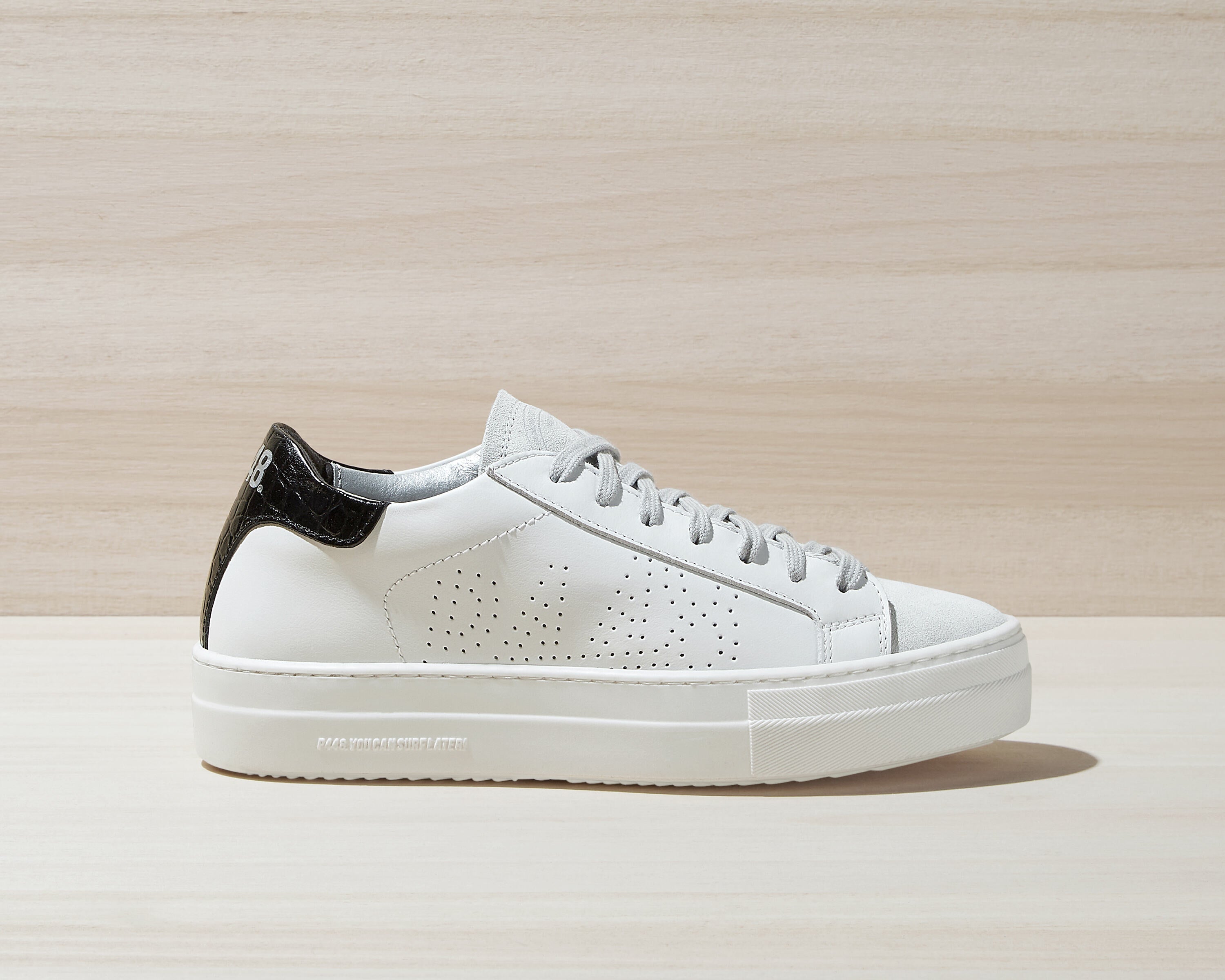 Thea White Black Sneaker P448