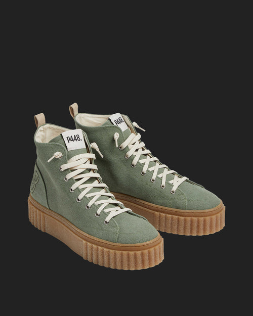 Creeper Hi Olive Canvas