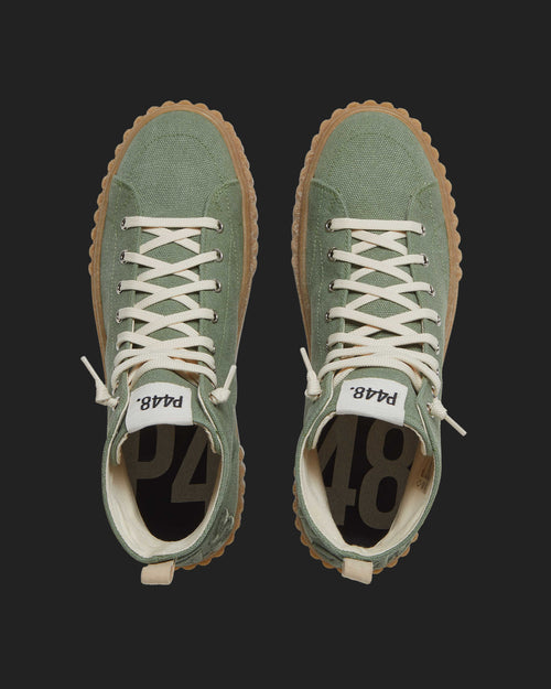 Creeper Hi Olive Canvas